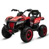 Baby Mix Dětská elektrická čtyřkolka Rave 4 x 4, červená