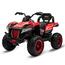 Baby Mix Czterokołowiec elektryczny dla dzieci Rave 4 x 4, czerwony