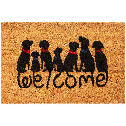 Wycieraczka kokosowa Dog Welcome, 40 x 60 cm