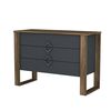 Komoda Bumerang Anthracite and Walnut