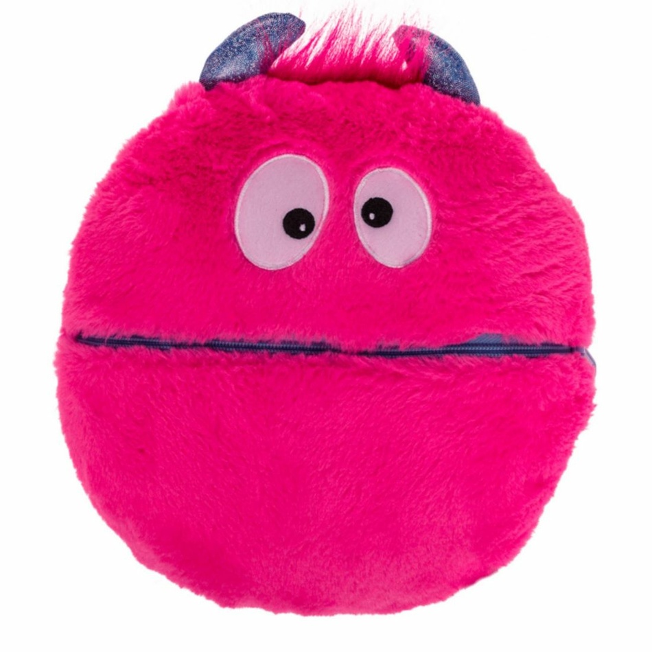 Plyšový polštář Zippy Friends, růžová, 30 x 9 cm