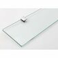 AQUALINE SB125 Samba Glasablage 60 cm, silber