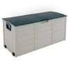 Gartenaufbewahrungsbox, grau/grün, KORTEZ