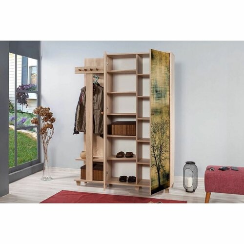 Garmanto Tree Sonoma Oak Double akasztós szekrény