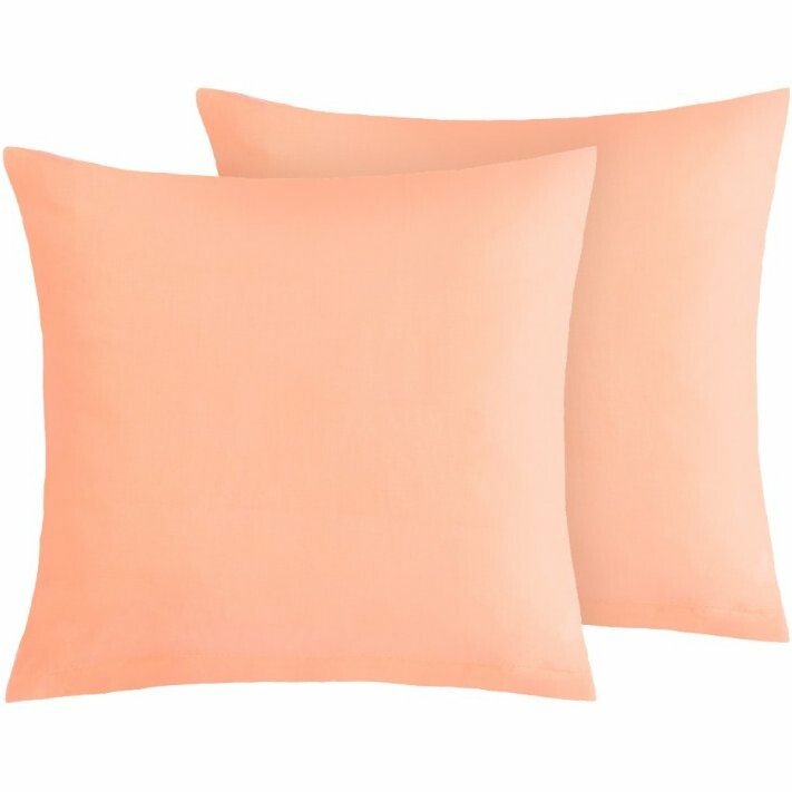 Bellatex Bavlněn&eacute; povlaky na pol&scaron;t&aacute;ř oranžov&aacute;, 45 &times; 45 cm, 2 ks, 45 x 45 cm