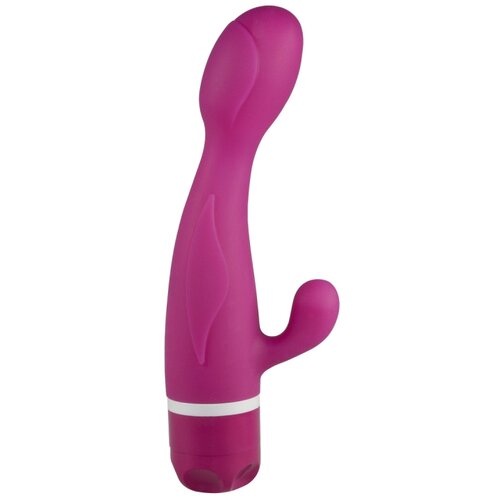 Pink Leaf szilikon vibrátor csiklóizgatóval, több sebességgel akciós termékkép 1