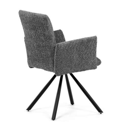 Esszimmerstuhl-Set mit Rückstellmechanismus DCH-W1117 GREY2, 2 Stück