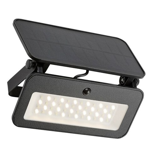 Rabalux 77160 venkovní nástěnné solární funkční LED svítidlo Tarcal, 8W, IP65