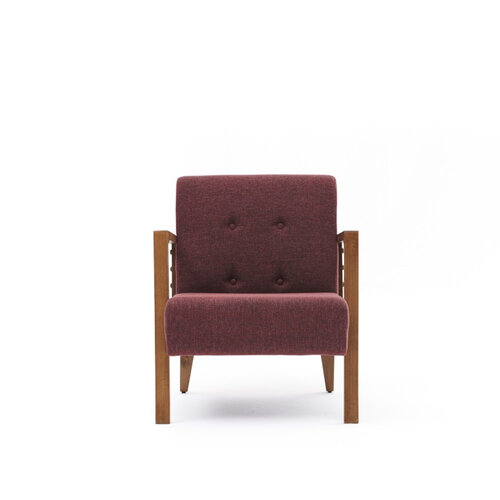 Kreslo Kemer Claret Red