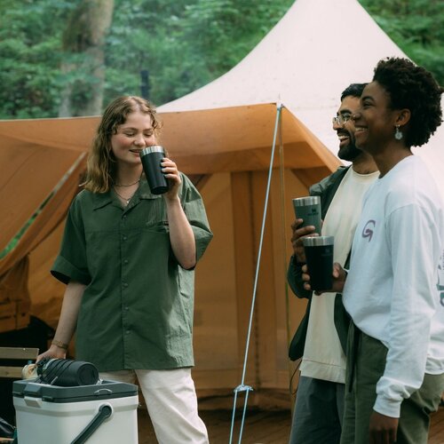 Stanley Thermosbecher Stacking Tumbler 470 ml, Matte Black Pebble