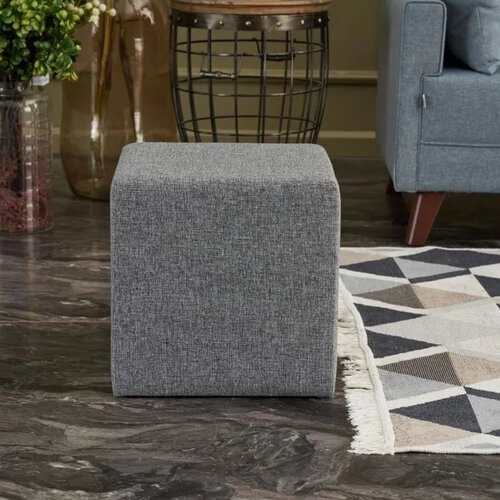 Polsterhocker Kare Puf Grey