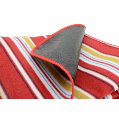 Cattara mata piknikowa Fleece czerwony, 150 x 135 cm