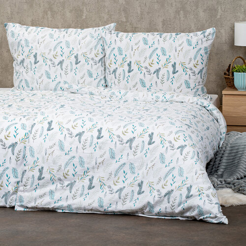4Home Flanelasta posteljnina Pine, 140 x 220 cm,70 x 90 cm