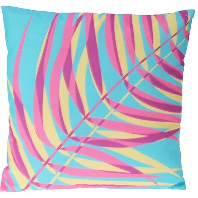 Kissen Leaf Blau, 45 x 45 cm