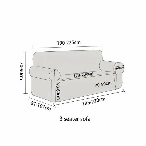 4Home Napínací poťah na sedačku Elegant modrá, 190-230 cm + obliečka na vankúšik zadarmo