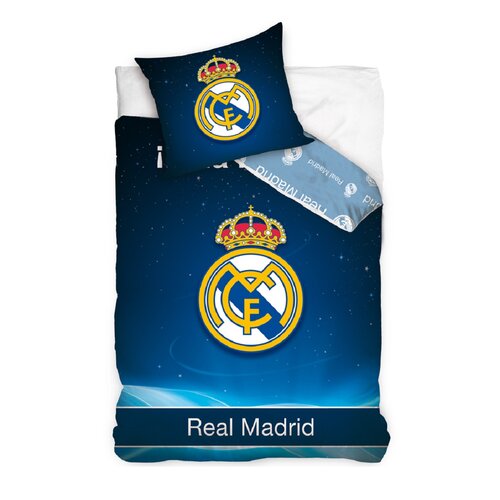Bavlněné povlečení Real Madrid - Hala Madrid, 140 x 200 cm, 70 x 80 cm