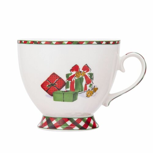 Altom Filiżanka porcelanowa jumbo Classic Christmas gifts, 380 ml
