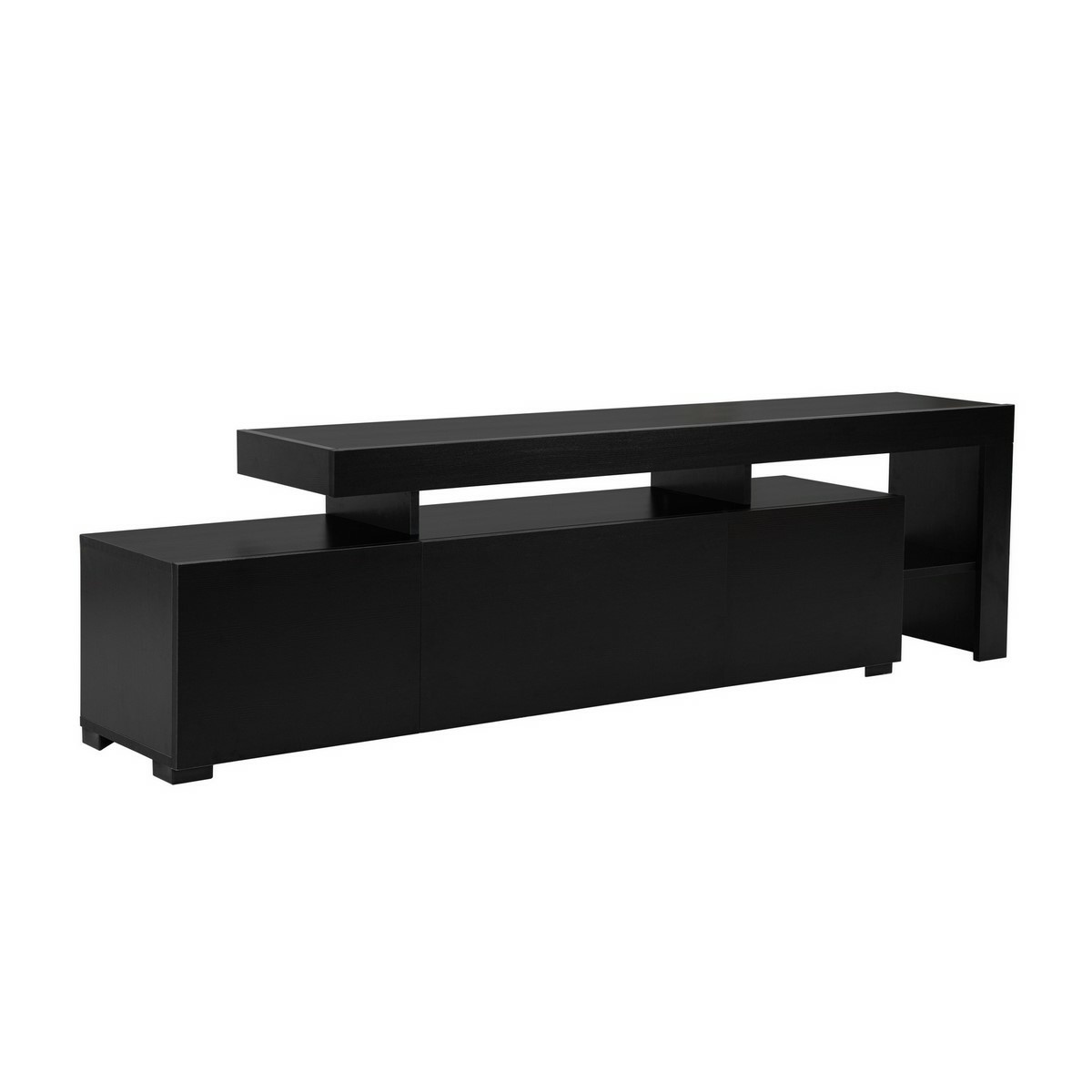 Televízny stolík Beliz Wood Black
