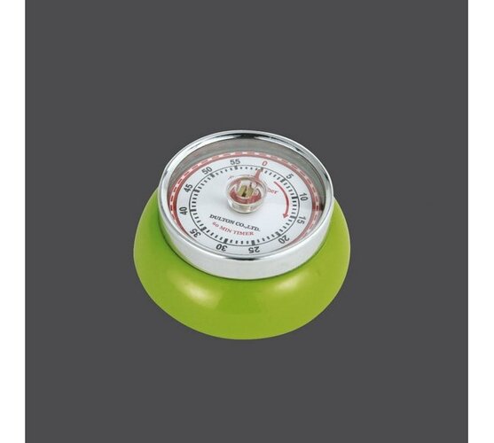 Kuchyňská magnetická minutka Speed Retro  zelená