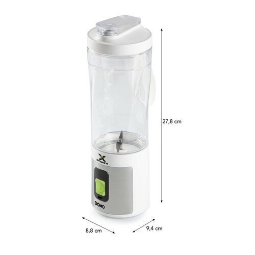 DOMO DO752BL aku smoothie mixér X-Power to go