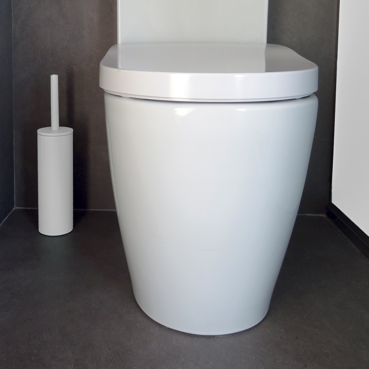 Spirella WC kefe Akira, matt fehér, fehér termék 2. képe