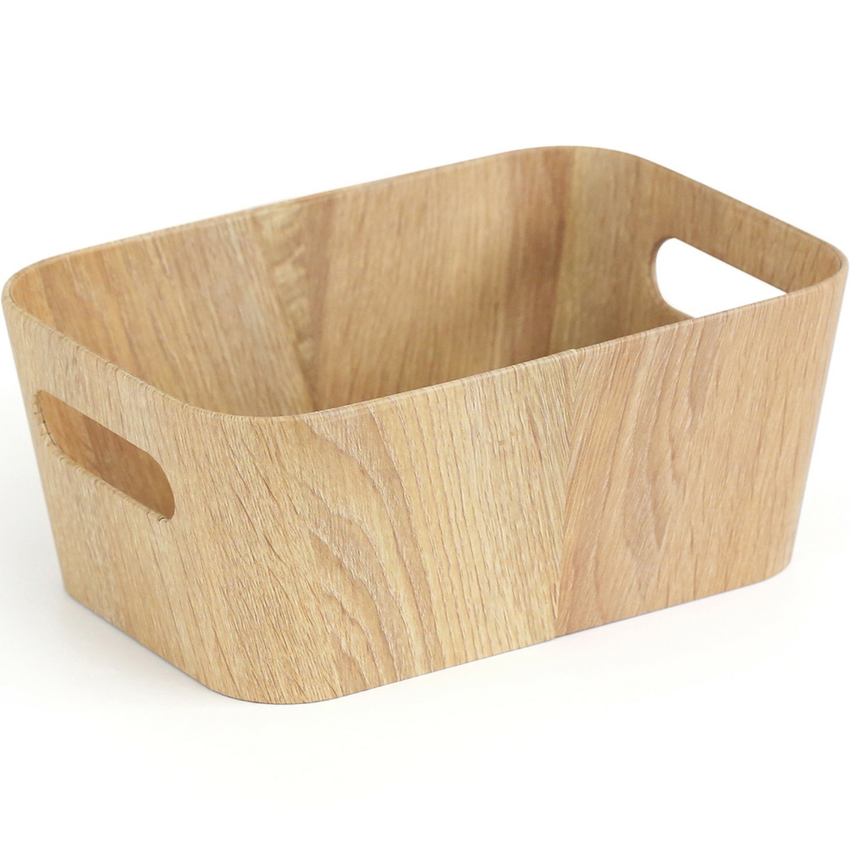 Kitchisimo Sada 2 úložných košíků 26 × 18 × 11 cm, přírodní, S