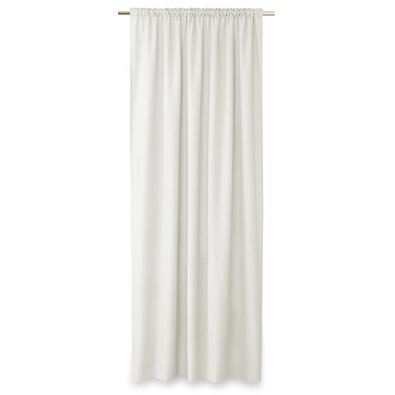 Restilo Oxford Pleat függöny, fehér, 140 x 250 cm