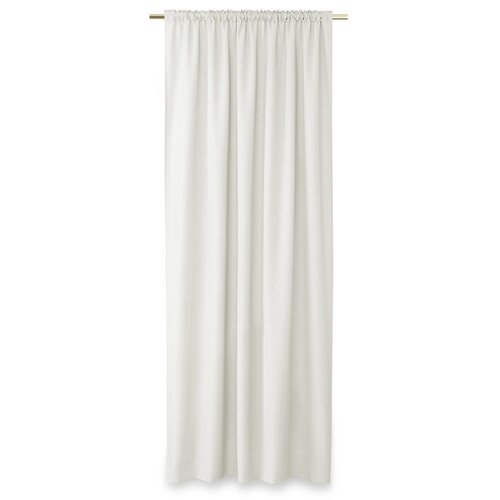 Restilo Oxford Pleat függöny, fehér, 140 x 250 cm