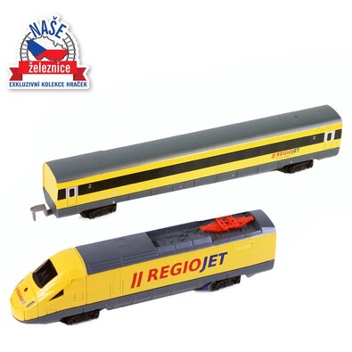 Tren Rappa RegioJet cu sunet și lumină, 53,5 cm