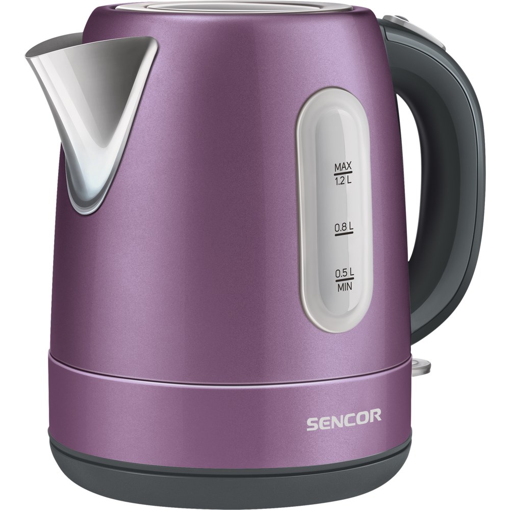 Sencor SWK 1223VT rychlovarná konvice 1,2 l, fialová