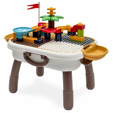 Masă de joacă pentru copii Baby Mix Set deconstrucție, 28 x 33 x 58 cm