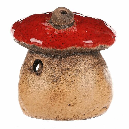 Svečnik Goba domek, 1 kos, 12 x 12 x 13 cm