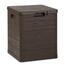 Shopping basket Woody rjava, 90 l