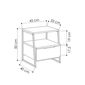 Stolik nocny Pal Oak 2