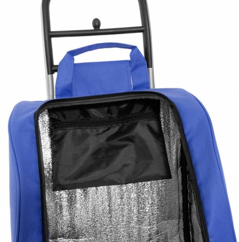 Nákupní taška na kolečkách Partner, modrá