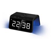 Sencor SDC 7900 Qi zegar z ładowarką, czarny