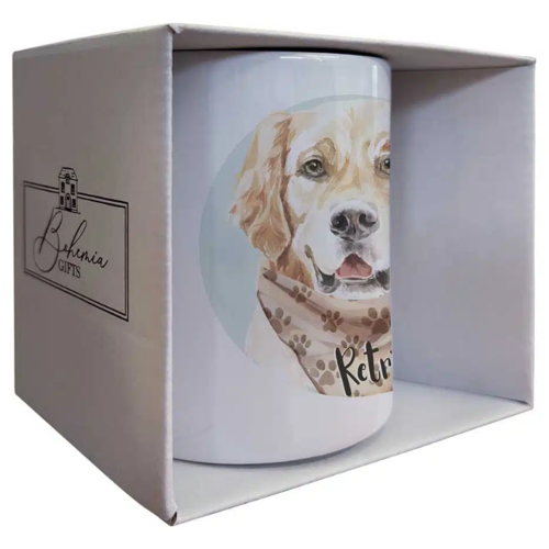 Bohemia Gifts Cană din ceramică - Retriever, 350ml