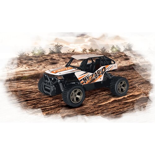 Buddy Toys BRC 20.425 RC Wizard távirányításúautó, narancssárga
