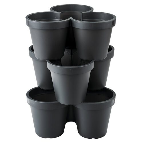 Doniczka Dia 44 cm, czarny