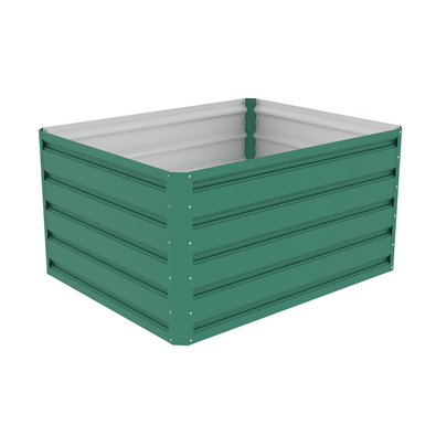 Patură înălțată G21 Daisy 100 x 80 x 52 cm, dintablă, verde