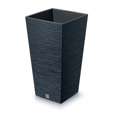 Ghiveci de flori FURU SQUARE 24 cm, antracit