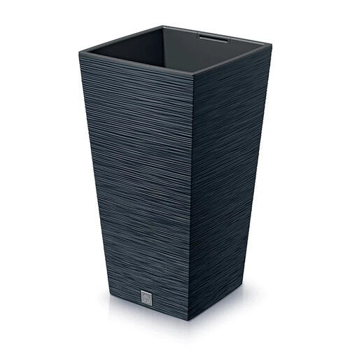 FURU SQUARE 24 cm-es virágtartó, antracit