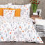 Lenjerie de pat 4Home Floret, din bumbac alb, 140 x 220 cm, 70 x 90 cm