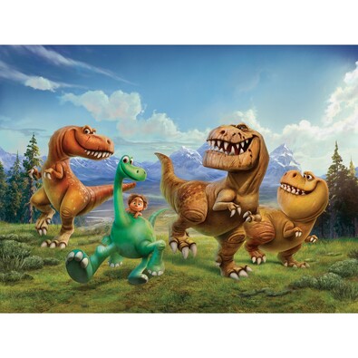 Detská fototapeta XXL Dobrý dinosaurus 360 x 270 cm, 4 diely