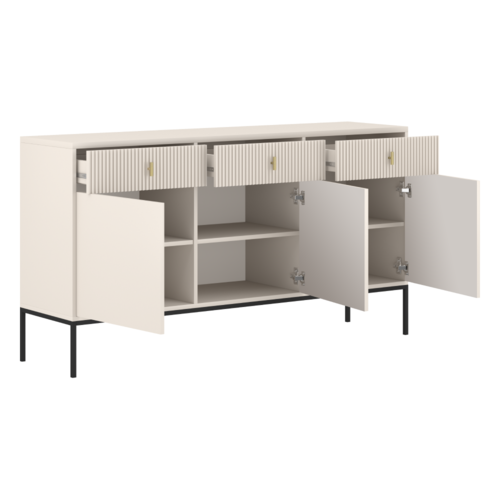 Komoda MAGIRA 3D3S, kremowa