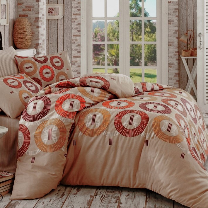 BedTex Bavlnené obliečky Luiz béžová, 220 x 200 cm, 2 ks 70 x 90 cm