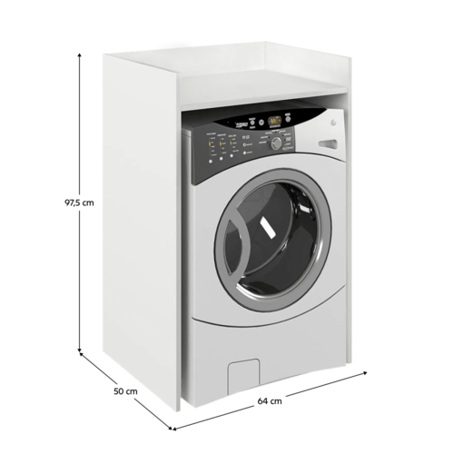 Skříňka na pračku VOJTO, bílá