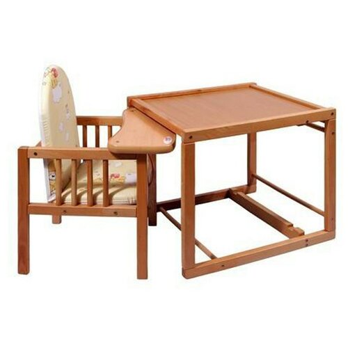 New Baby Bukowe krzesełko do karmienia  ze stolikiem Victory,  93 cm