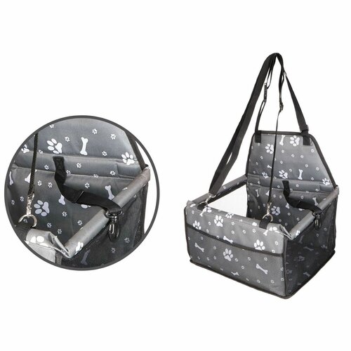 Sixtol Koš za pse za avto Car Basket Jerry, 43 x35 x 25 cm