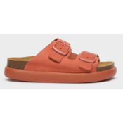 Scholl Noelle Chunky papucs, korall, 38-as méret